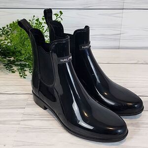 Naitica Windsail Ankle Boots In Black Womens Size 7